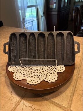 Cast Iron BSR 7SS Cornbread Pan 7 Cob